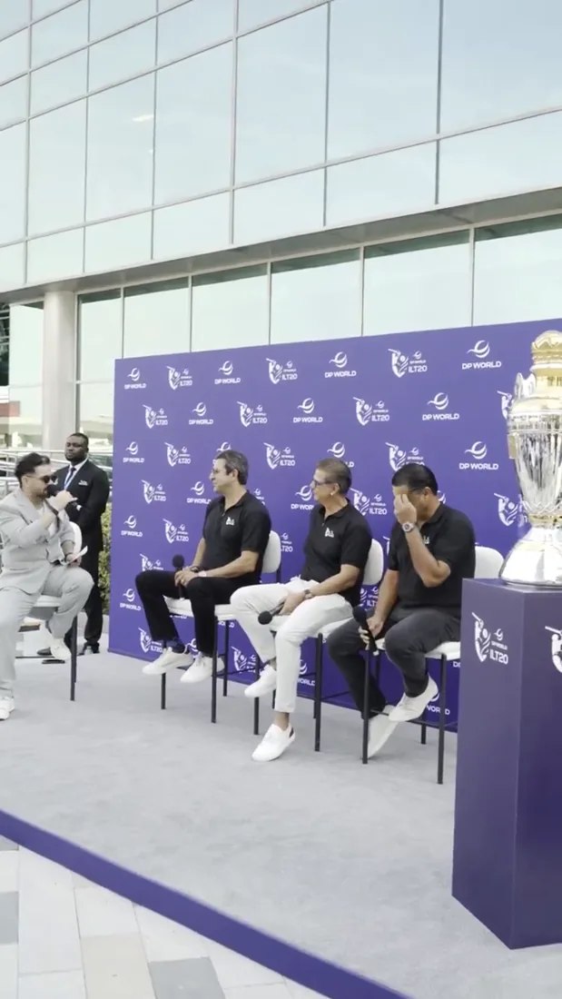 ILT20: cricket panel conversations, hosting video thumbnail